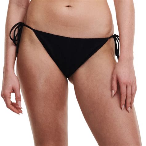 Bas Bikini Taille Unique Noir Suisses