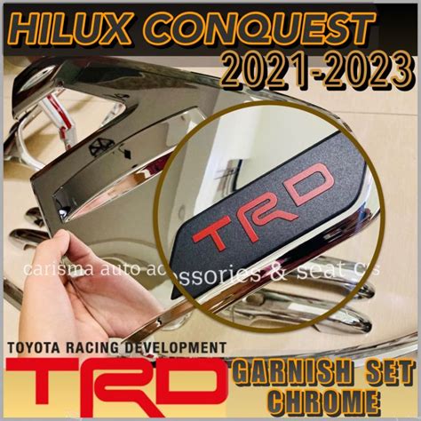 Toyota Hilux Conquest Chrome Trd Garnish Set Hilux