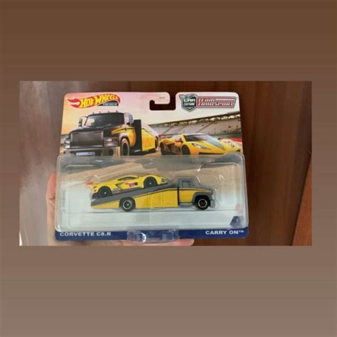 Promo Hot Wheels Team Transport Corvette C8 R Carry On Diskon 23 Di Seller Venomancer Store