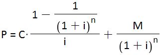 Deriving the Bond Pricing Formula