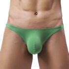 Mens Low Rise Nylon Cool Ice Silk Briefs Sexy Bikini Pouch Panties Underwear AA EBay