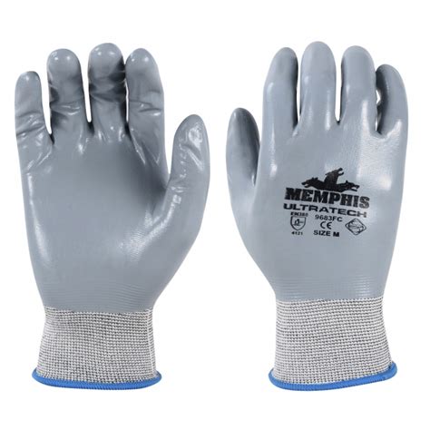 Compre Su Guante Mcr Ultratech De Nylon Crecubrimiento Total De Nitrilo