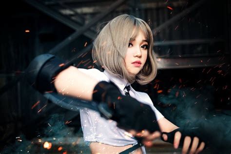 Hot girl Linh Ngọc Đàm gây sốt với bộ ảnh cosplay Đột Kích đẹp ma mị