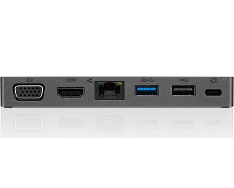 Lenovo Powered USB C Travel Hub 4X90S92381 Lenovo CA