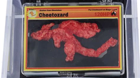 Rare Flamin Hot Cheeto Shaped Like Charizard Sells For 87 840 Times News Global