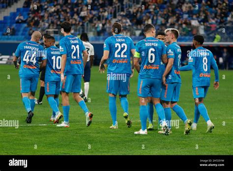 Escalações De Zenit X Football Club Nizhny Novgorod - Saint Petersburg, Russia - 19 November 2021: Football. Russian Premier ...