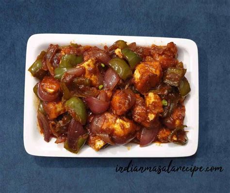 Chilli Paneer Recipe Dry Chilli Paneer Recipe Served By Deeksha