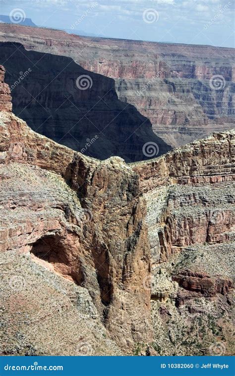 Eagle Rock Grand Canyon Stock Photo Image Of Bluffs 10382060