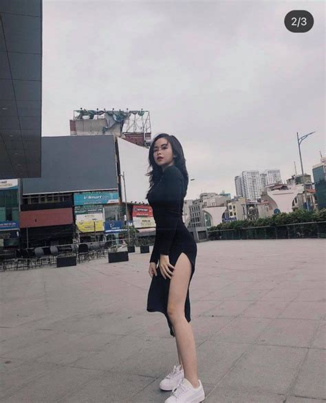 Thuý Quỳnh Hotgirl diện váy xẻ tà không ngại tay từng stress vì cân nặng quá khổ Hot KOLs
