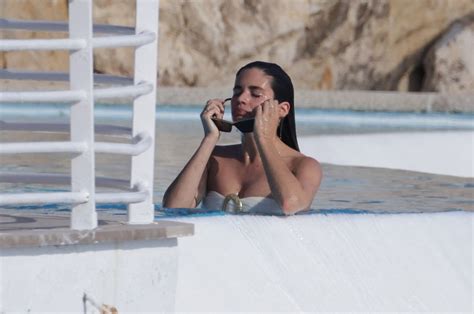 Sara Sampaio In A Bikini At The Cap Eden Roc Hotel In Antibes Celebmafia
