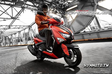 車訊｜閃亮橘登場！2023年yamaha Cygnus Gryphus日規新色推出！ ！ Hymmototw 車輛情報