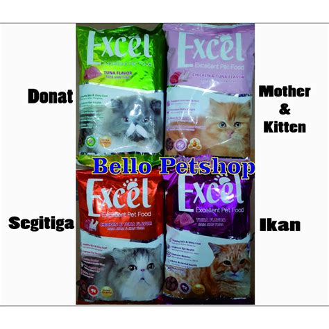 Jual Excel Freshpack 500gr Makanan Kucing EXCEL Mother Kitten New 500