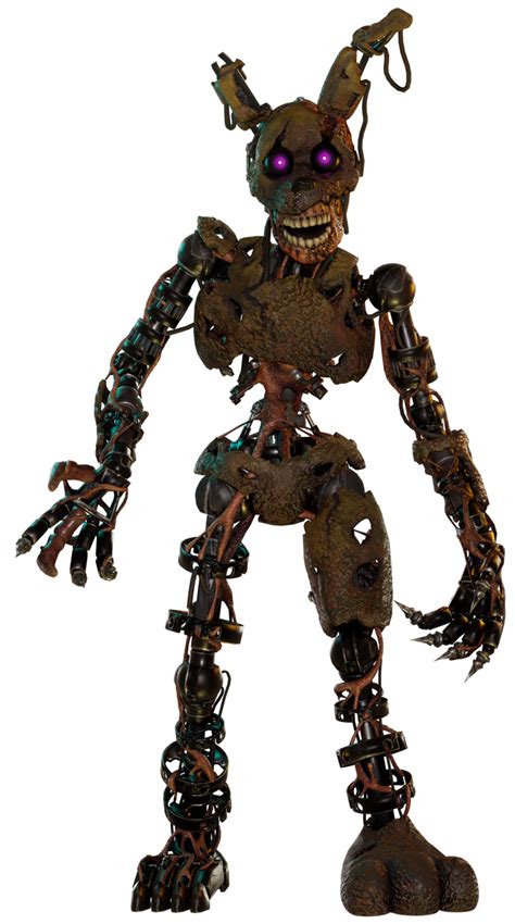 Fnaf Sb Burntrap Full Body Old By Mauriciotoro2006 On Deviantart