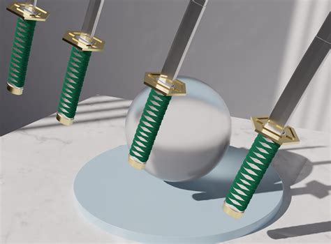 3d printable collapsible sword 4