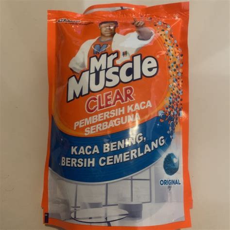 Jual Mr Muscle Clear Pembersih Kaca Serbaguna Biru Original Ml Di