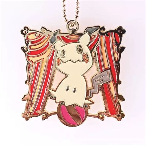 Mimikyu Pokemon Vitrail Métal Porte Clés Japonais Nintendo Du Japon F S