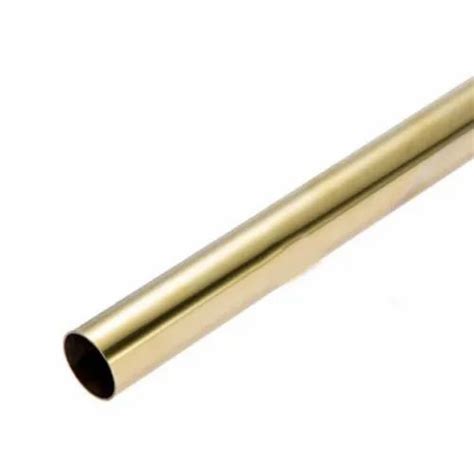 stainless steel gold pipe   gold pipe manufacturer  mumbai