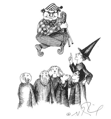 Peeves J K Rowling S Harry Potter Sketches From Pottermore