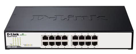 Коммутатор локальної мережі (Switch) D-Link DGS-1016D/E купити - ціна ...