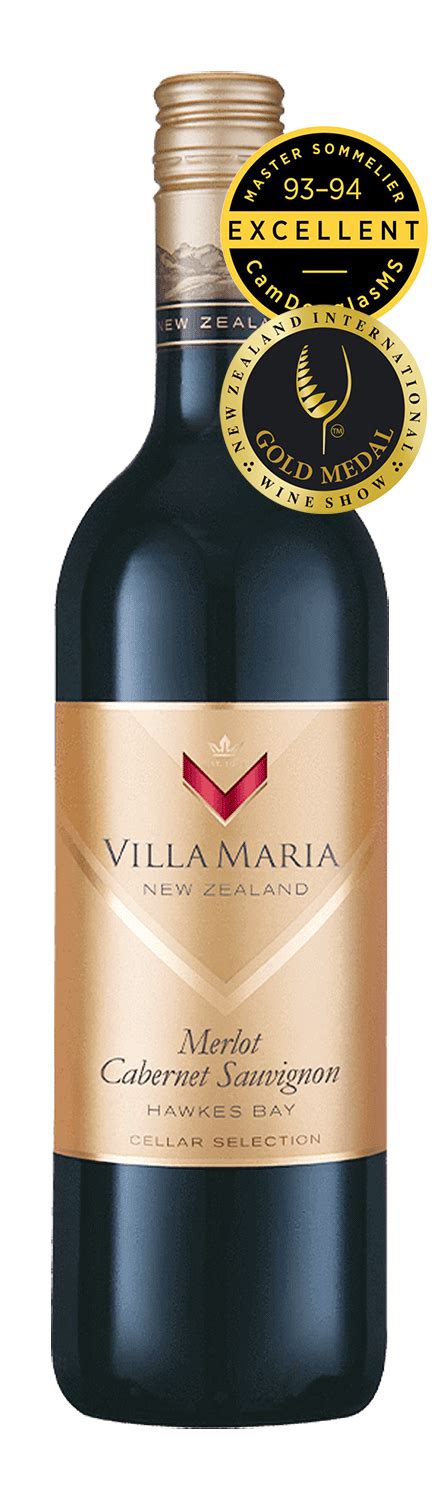 Villa Maria Hawkes Bay 2021 Cellar Selection Merlot Cabernet