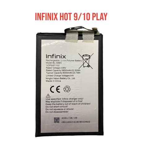 Jual Batre Original Copotan Infinix Hot Play Bl Bx Shopee Indonesia