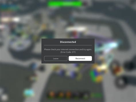 disconnected from game please reconnect error code 280 roblox 3