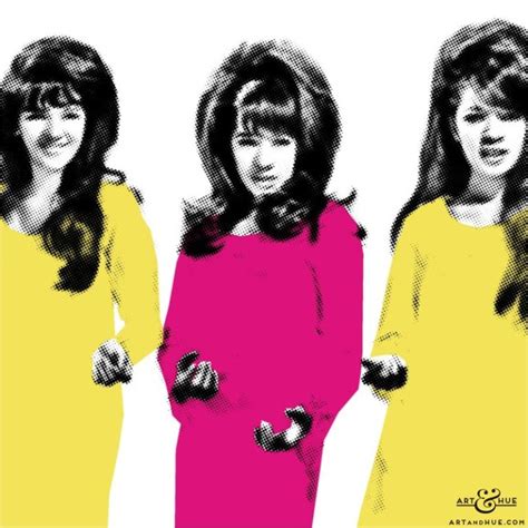 The Ronettes - 1960s Songbirds - Stylish Pop Art of the group | Art & Hue