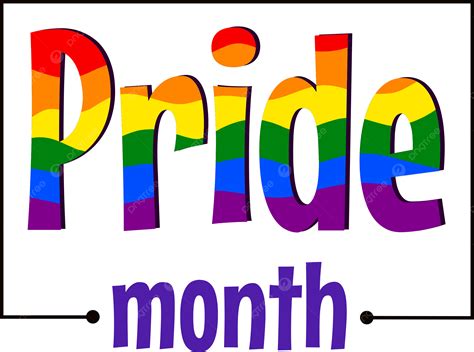 Gambar Bulan Kebanggaan Lgbtq Vektor Bulan Kebanggaan Lgbtq Gay Png Dan Vektor Untuk Muat