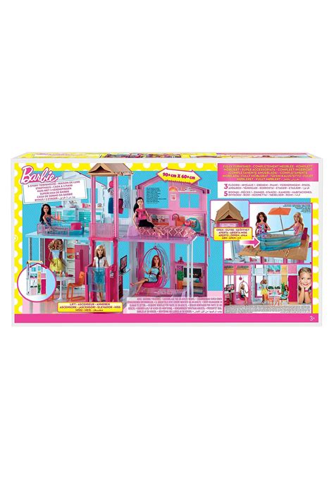 Barbie 3 Story Townhouse Playset