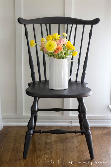 Our Freshly Painted Dining Chairs And Our Favorite Furniture Paint