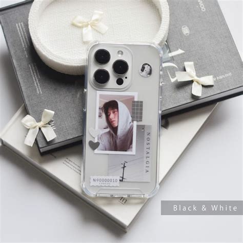 Kpop Phone Case Decor Sticker Set Any K Pop Member Kdrama Actor