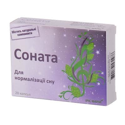 Соната: інструкція + ціна в аптеках | Tabletki.ua