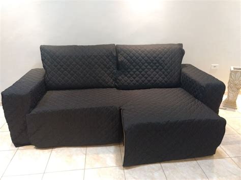 Capa De Sofa Retratil Assento Mod Bra O Coberto Elo