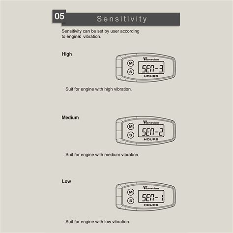 Digital Wireless Vibration Hour Meter | GENERATORshop.co.nz