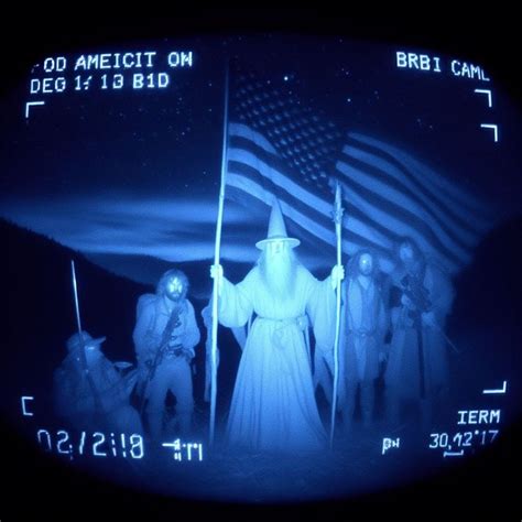 Trail Cam Footage Of Gandalf And The Hobbits Becoming American Nel