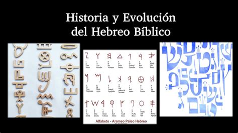 Historia y Evolución del Hebreo bíblico YouTube