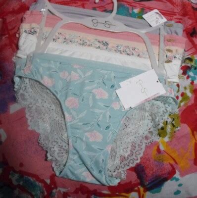 NEW JESSICA SIMPSON JS BRS ULTRA FLIRTY CHEEKY FIT BIKINI PANTIES S EBay