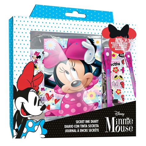 Dagboek Met Stickers En Geheimschrift Pen Minnie Mouse Thimble Toys