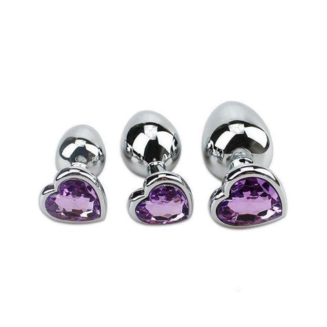 Plug Anal De Coração Tamanho G