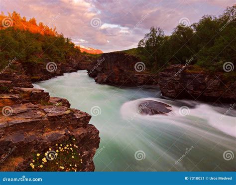 Abisko national park stock image. Image of nature, cloud - 7310021