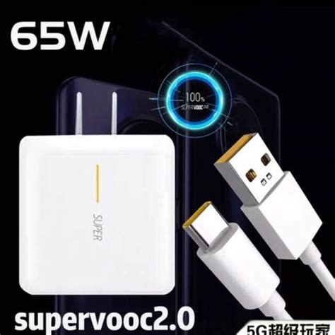 Cargador Oppo W Carga Super Vooc Cable Tipo C Mercado Libre