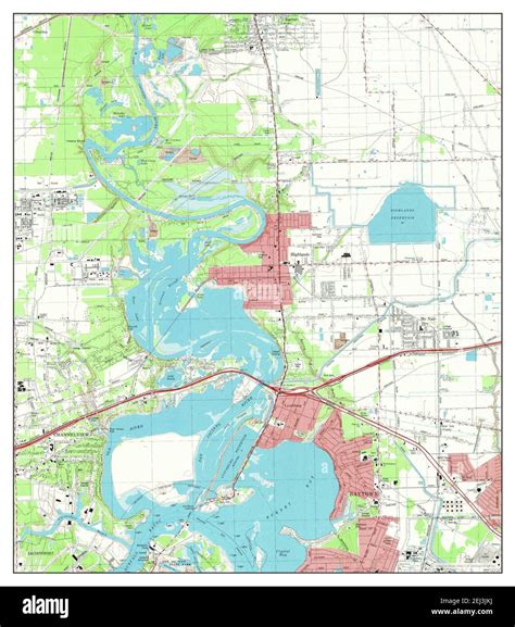 Highlands, Texas, map 1982, 1:24000, United States of America by ...