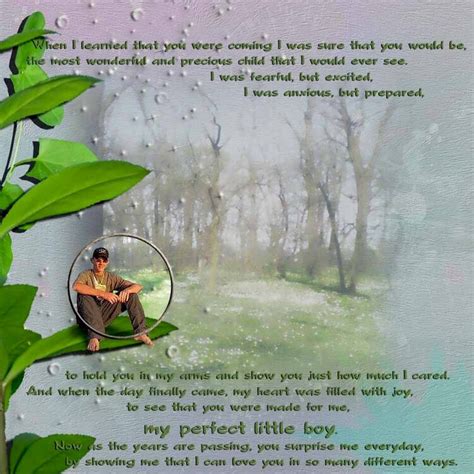 My Perfect Little Boy - Project Idea - Scrapbook.com