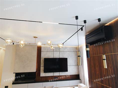 Теневой натяжной потолок нового поколения - установка, фото, цены