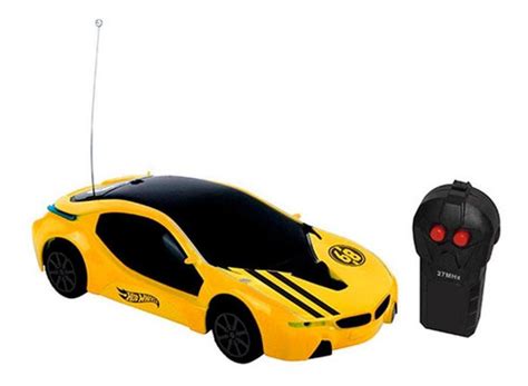 Carrinho Controle Remoto Candide Hot Wheels Dreamer Amarelo Frete grátis
