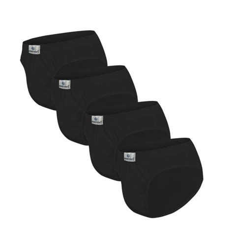 Ripley Pack X Trusas Algod N Boston Negro Recubierto Bikini