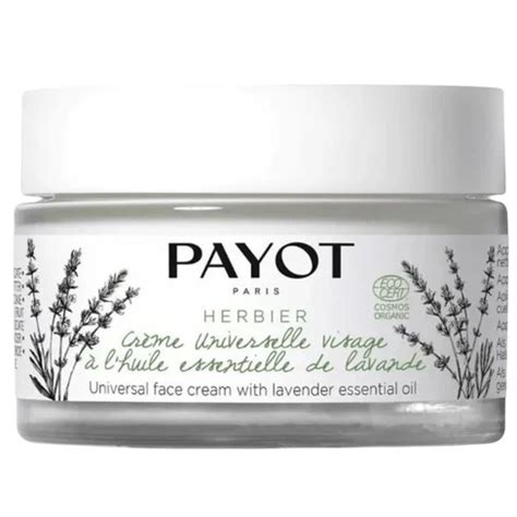 payot herbier universal face cream  lavender essential oil