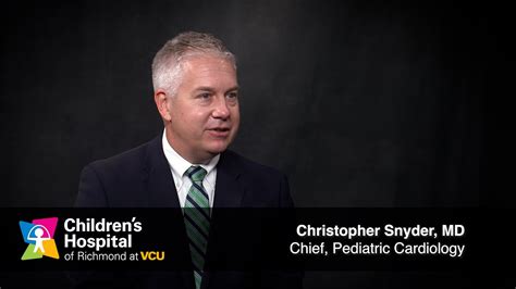 Meet Dr Chris Snyder Chief Of Pediatric Cardiology YouTube