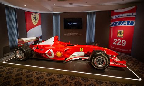 La Ferrari 2003 Di Schumacher Battuta All Asta Per 14 81 Milioni