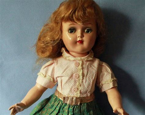 Vintage Ideal Toni P Doll With Original Dress Blonde Etsy